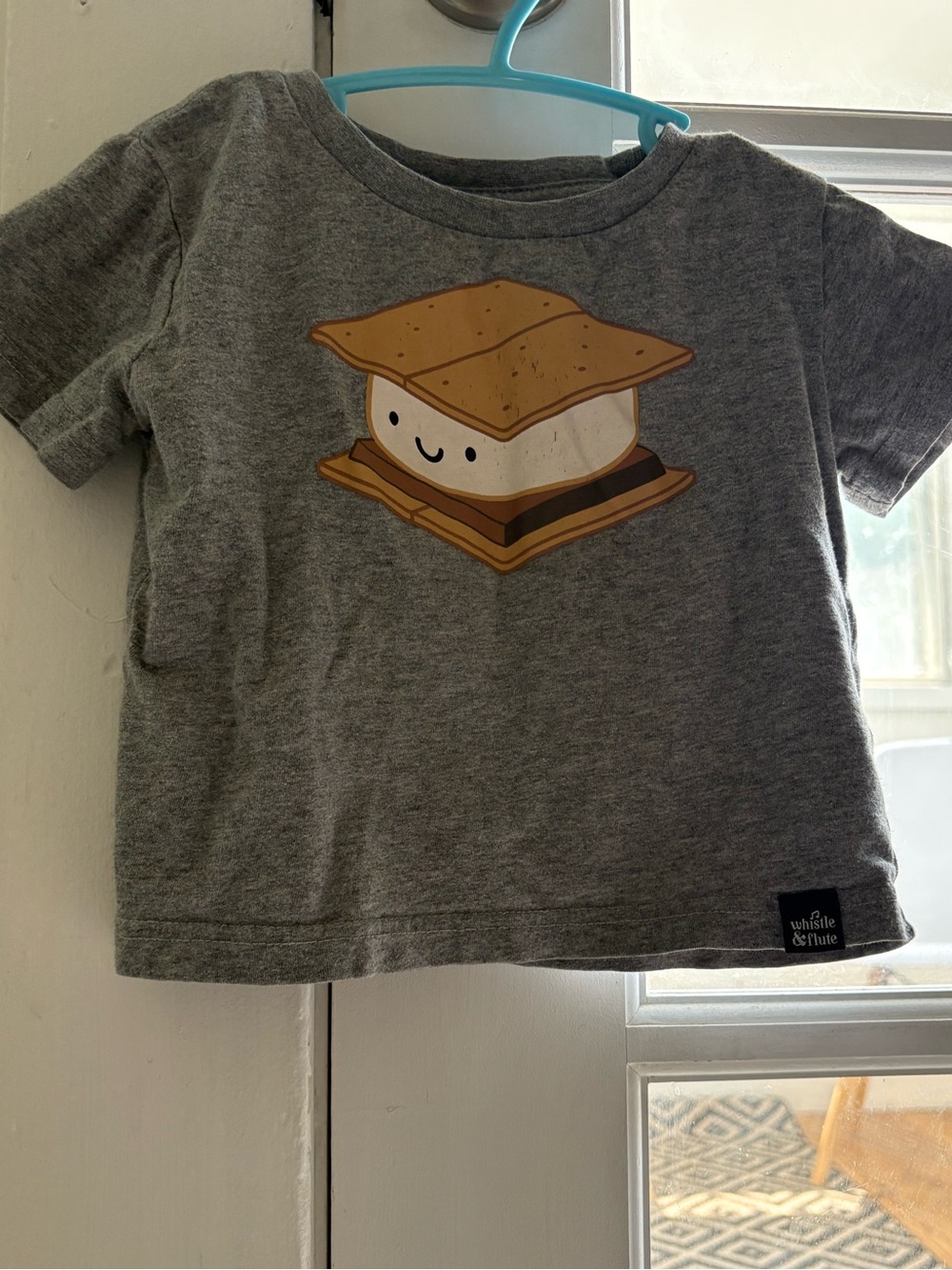 Whistle & Flute Kids' Gray S'mores Graphic Tee